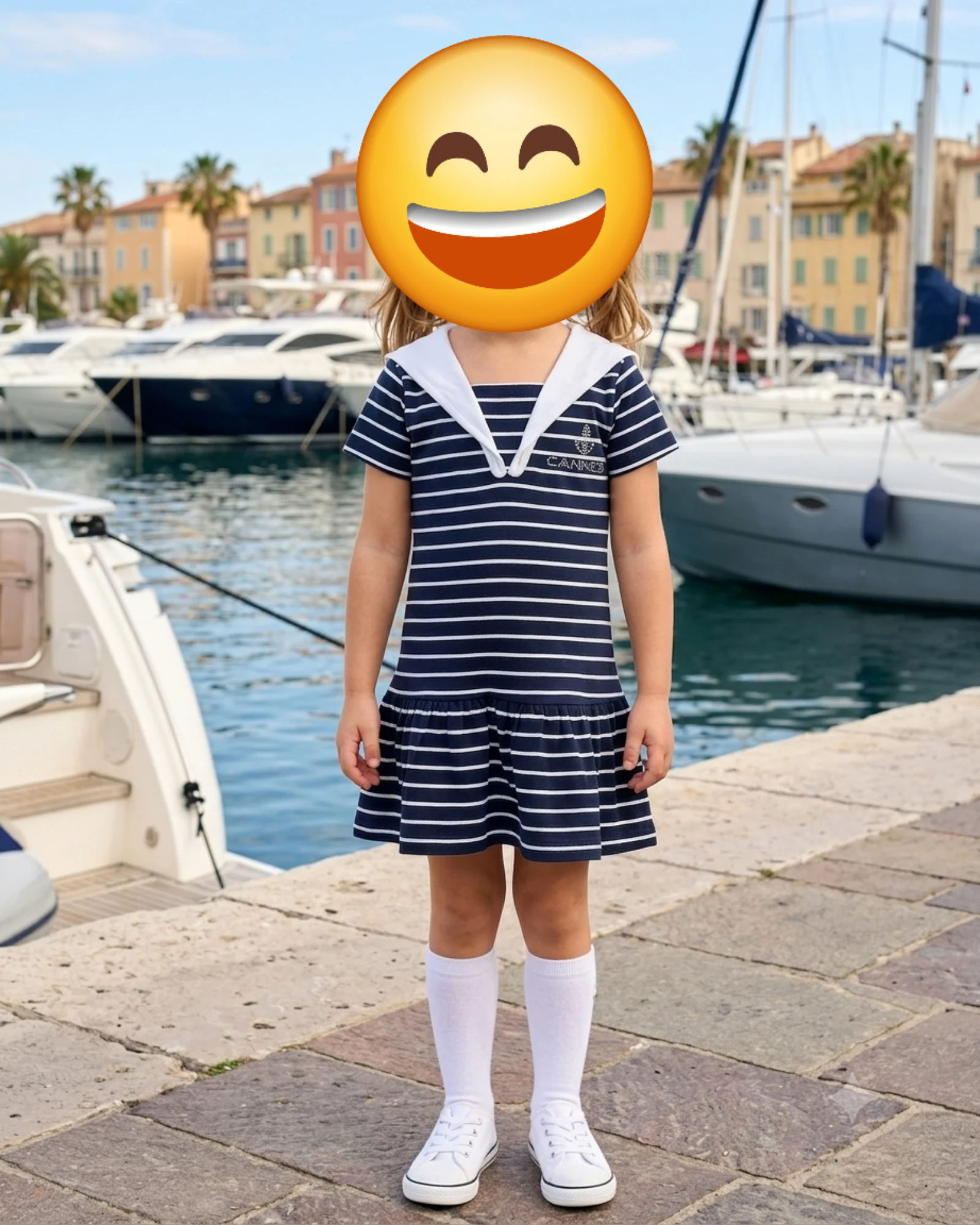 Vestido marinheiro com gola Cannes – photo 4